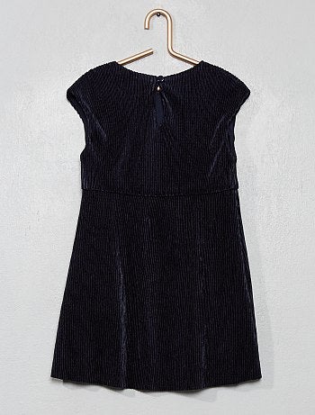 Vestido plisado - Kiabi