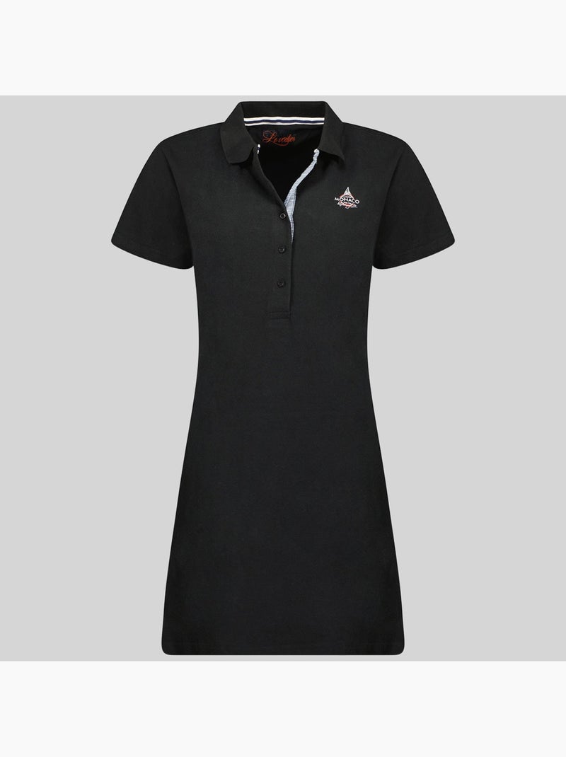 Vestido polo kandra – geographical norway Negro - Kiabi