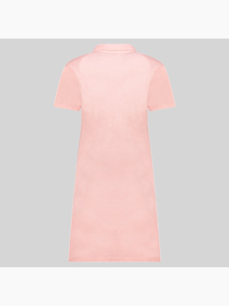 Vestido polo kandra – geographical norway Rosa claro - Kiabi