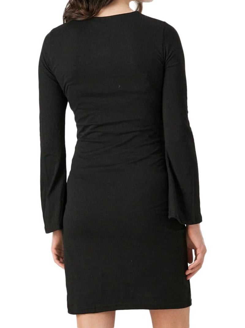 Vestido Premamá Acampanado Vero Moda Maternity Negro - Kiabi