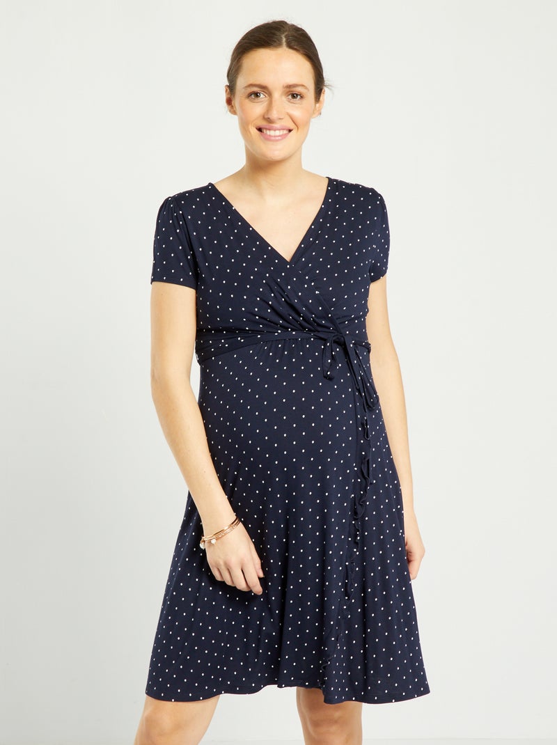 Vestido premamá AZUL - Kiabi
