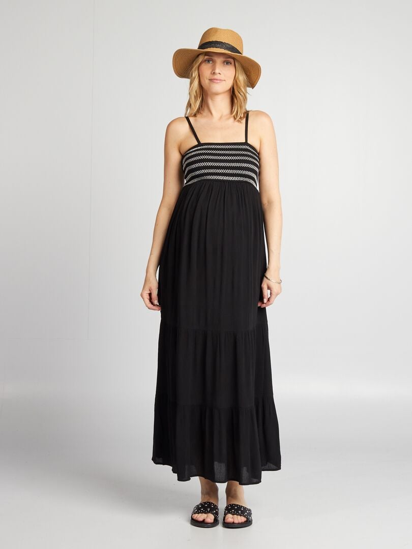 Amazon Vestidos Vestido Premamá Holgado Amazon Essentials Cuello