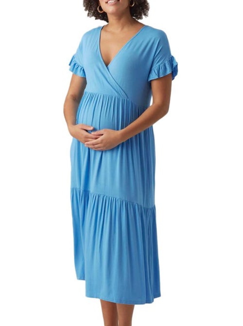 Vestido Premamá de Lactancia para Mujer Mamalicious - Kiabi
