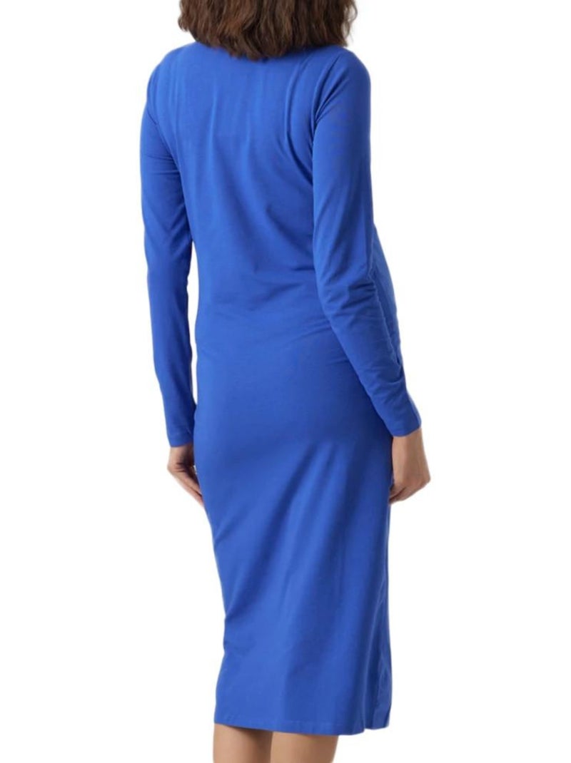 Vestido Premamá Eléctrico Mamalicious para Mujer Azul - Kiabi
