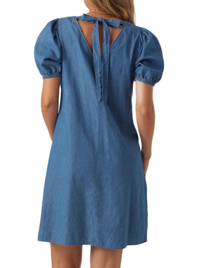 Vestido Premamá Mamalicious Azul - Kiabi