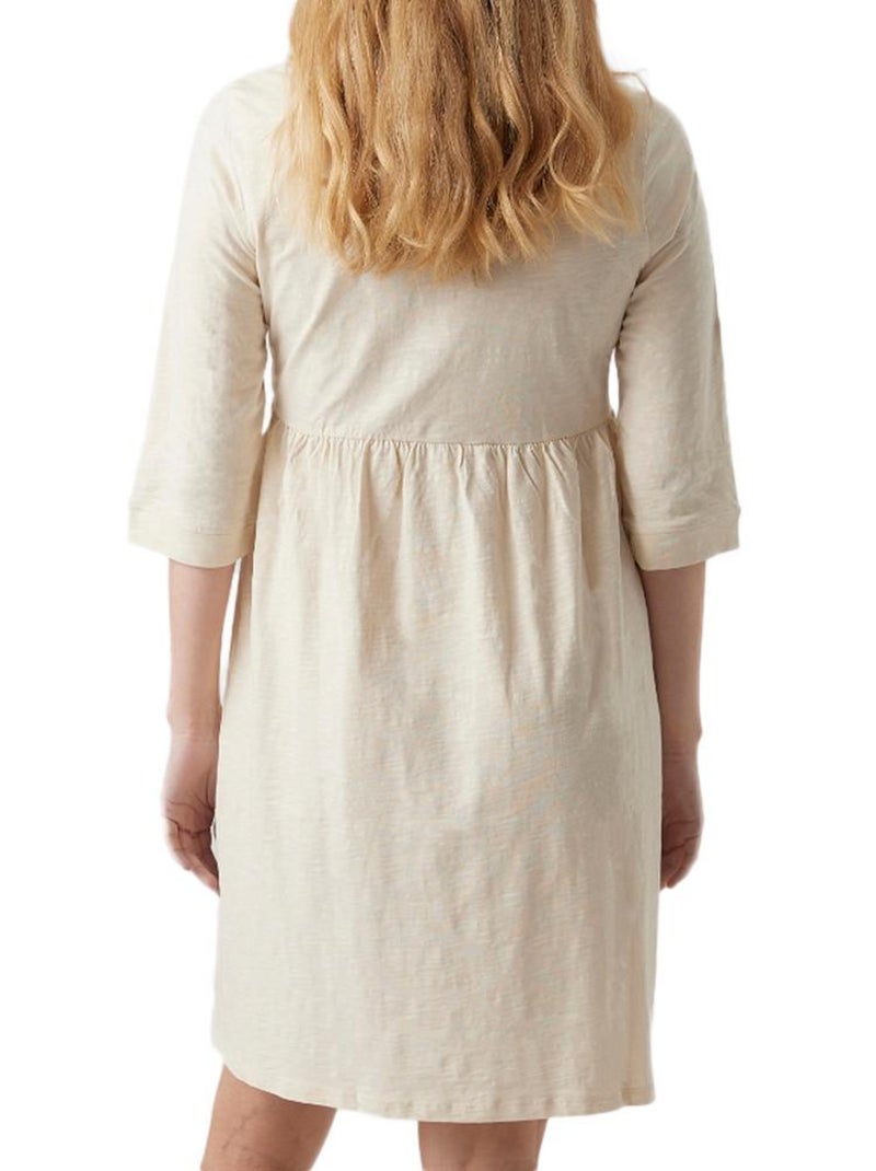 Vestido premamá mamalicious Beige - Kiabi