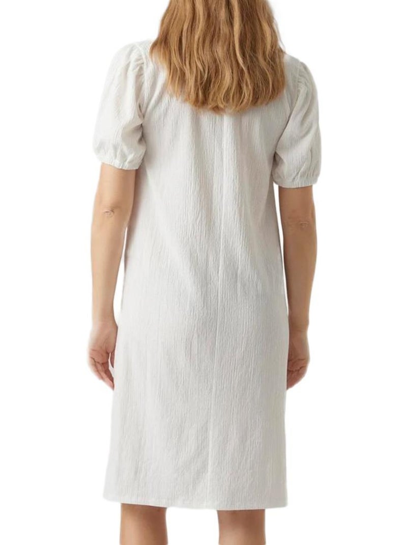 Vestido Premamá Mamalicious Blanco - Kiabi