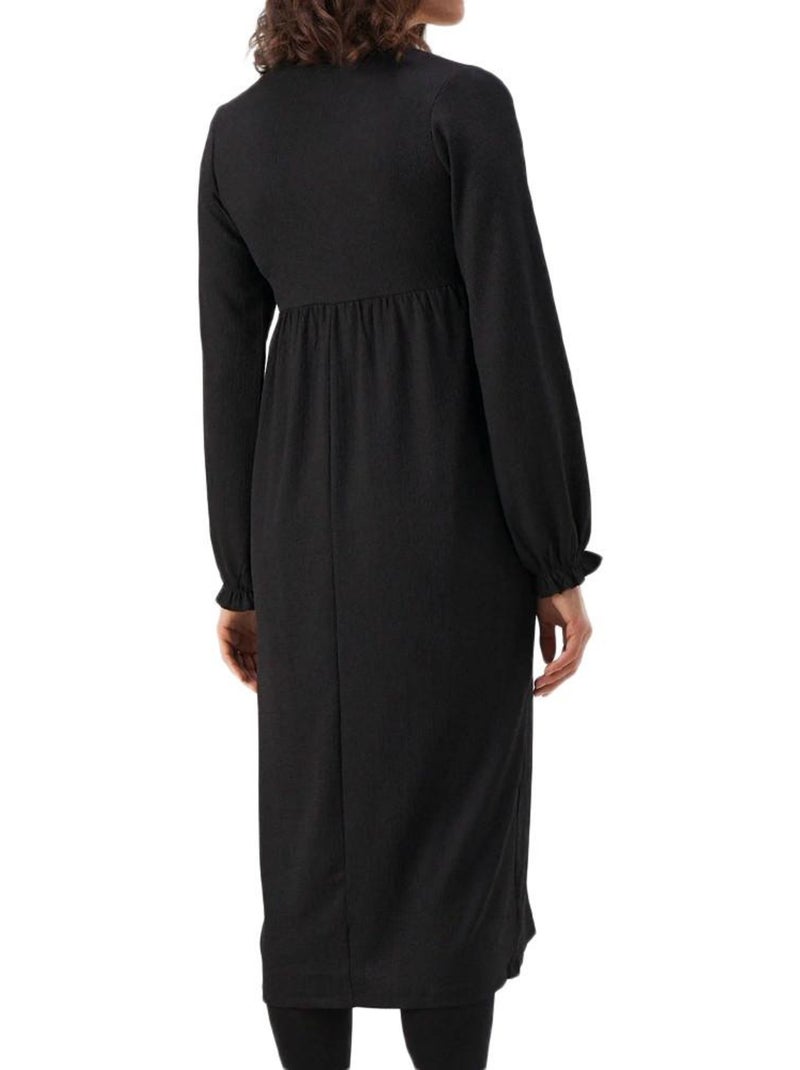 Vestido Premamá Mamalicious Negro - Kiabi