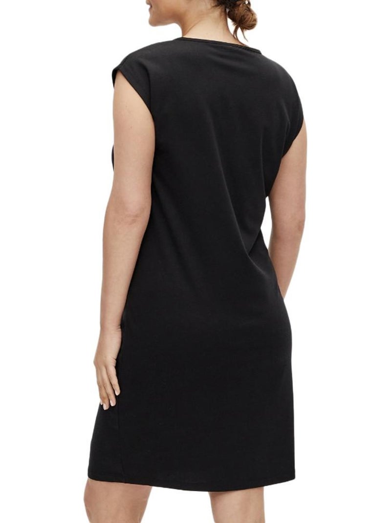Vestido Premamá Mamalicious Negro - Kiabi