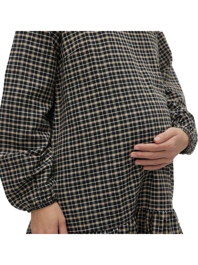 Vestido Premamá Mamalicious Negro - Kiabi