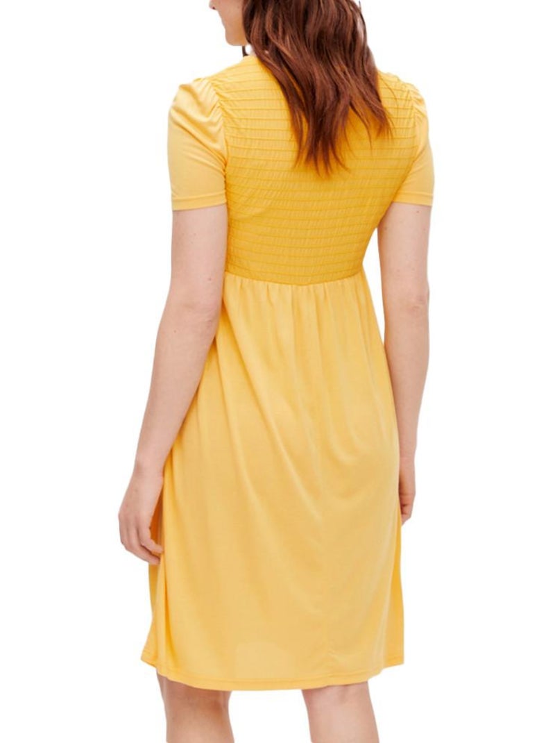 Vestido Premamá Mamalicious para Mujer Amarillo - Kiabi