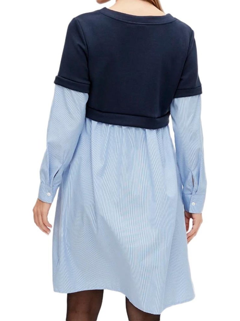 Vestido Premamá Mamalicious para Mujer Azul marino - Kiabi