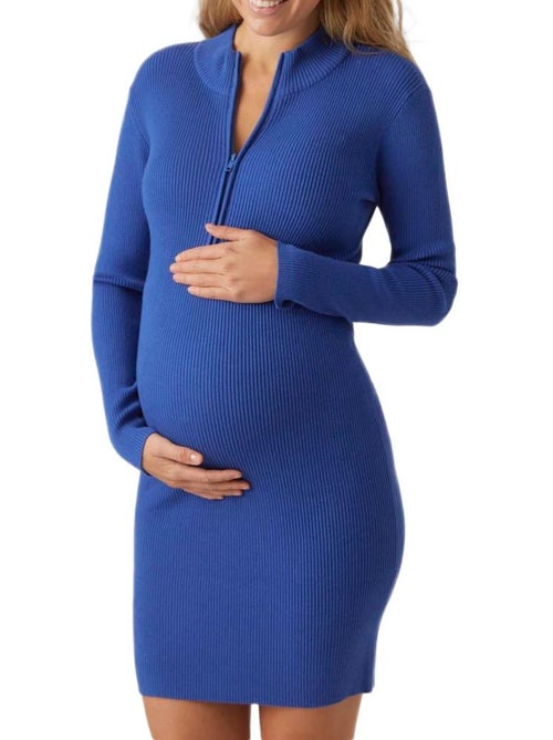 Vestido Premamá Mamalicious para Mujer - Kiabi Vestido Premamá Mamalicious para Mujer - Kiabi