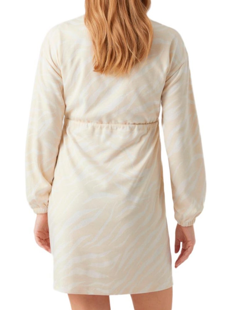 Vestido Premamá Mamalicious para Mujer Beige - Kiabi