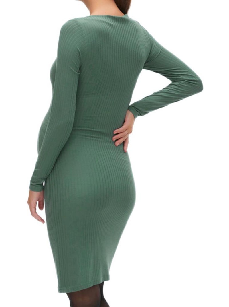 Vestido Premamá Mamalicious para Mujer Verde - Kiabi