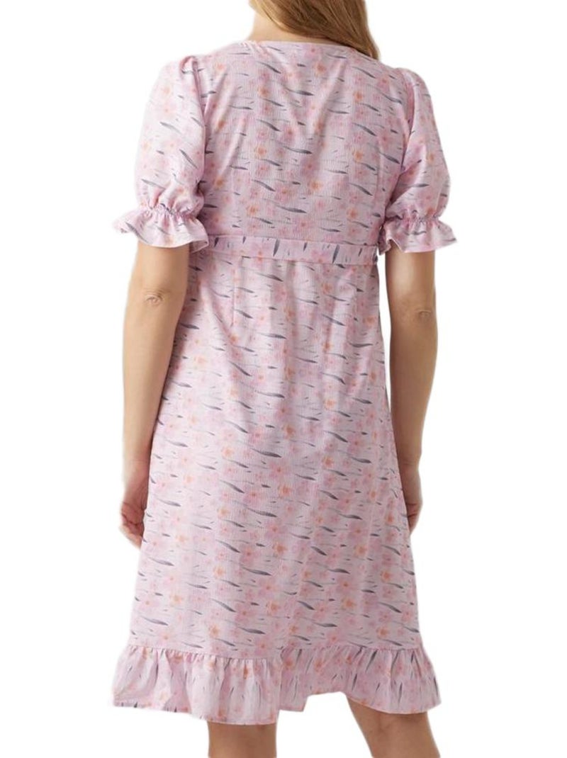 Vestido Premamá Mamalicious Rosa - Kiabi