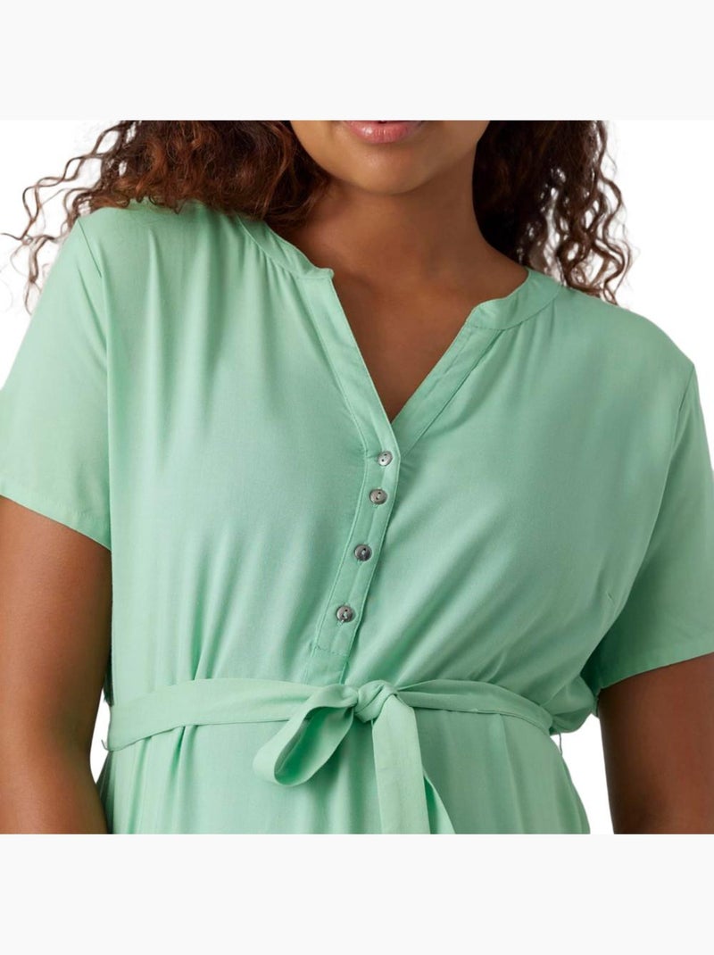 Vestido premamá mamalicious Verde - Kiabi