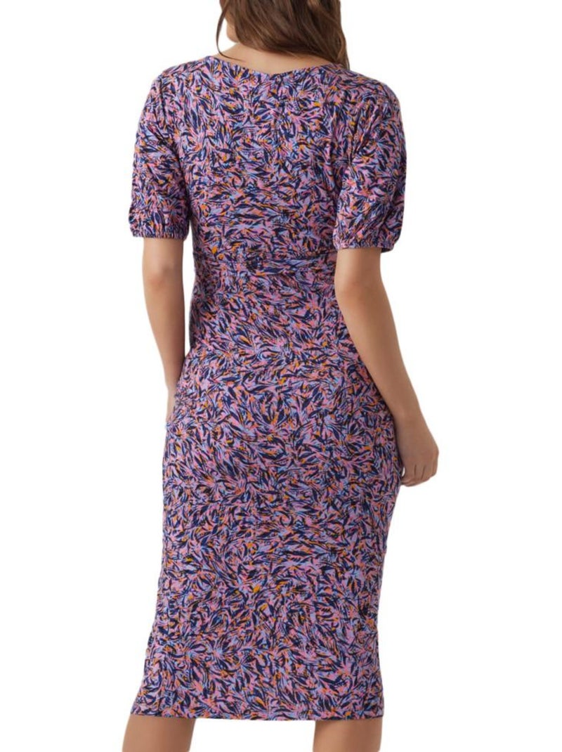 Vestido Premamá Mamalicious Violeta - Kiabi
