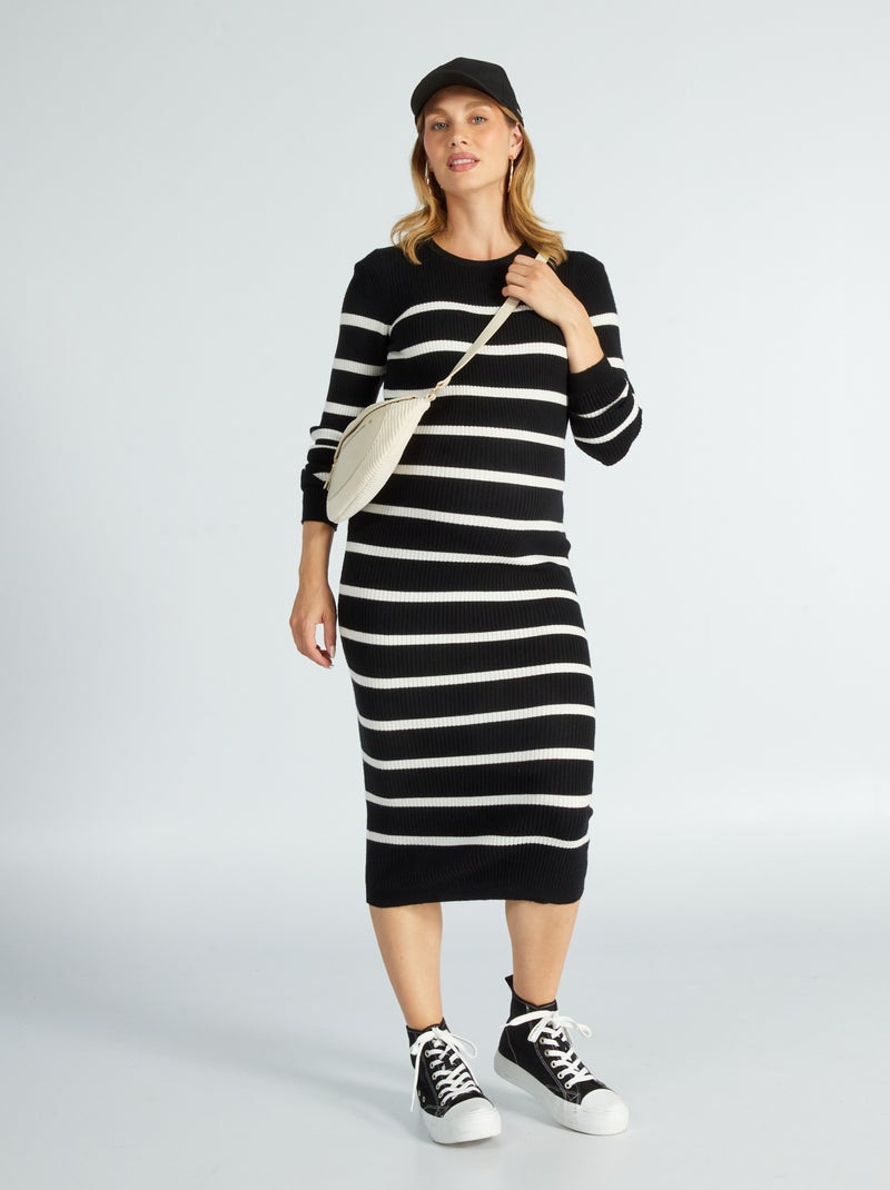 Vestido premamá NEGRO - Kiabi