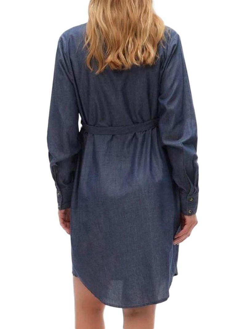 Vestido premamá para mujer mamalicious Azul - Kiabi
