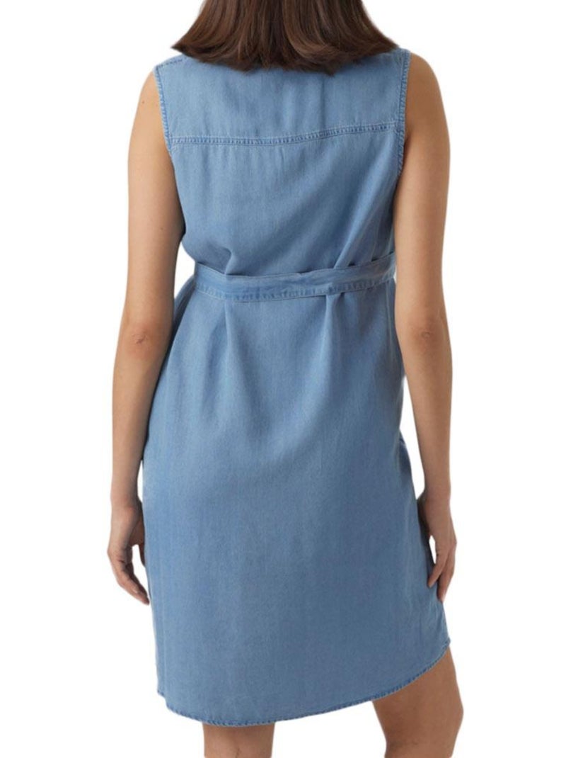 Vestido Premamá para Mujer Vero Moda Maternity Azul - Kiabi