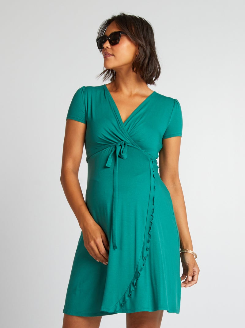 Vestido premamá VERDE - Kiabi