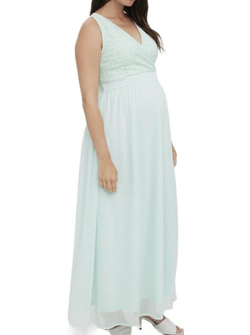 Vestido Premamá Vero Moda Largo Tobillero - Kiabi Vestido Premamá Vero Moda Largo Tobillero - Kiabi