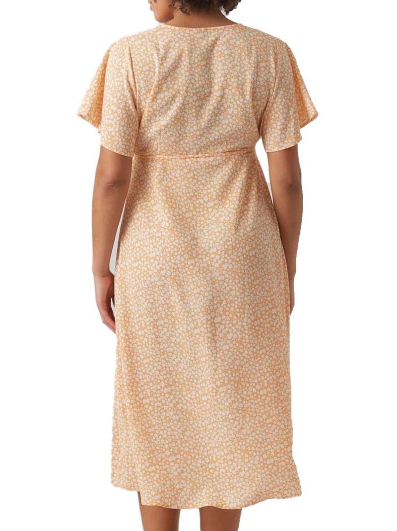Vestido Premamá Vero Moda Maternity Naranja - Kiabi