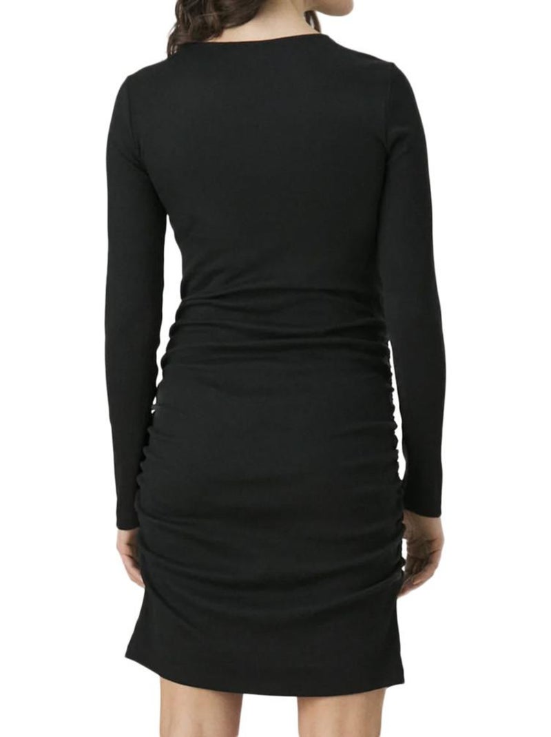 Vestido Premamá y Lactancia Mamalicious para Mujer Negro - Kiabi