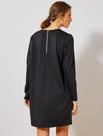 Vestido recto de punto - Kiabi