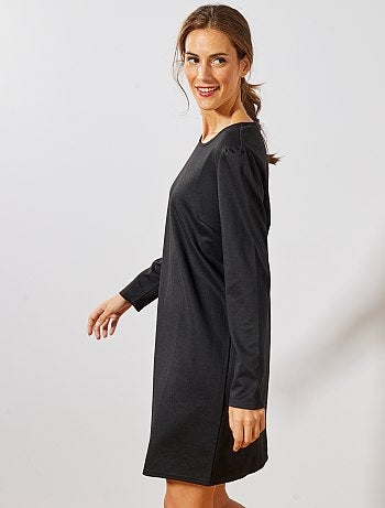 Vestido recto de punto - Kiabi