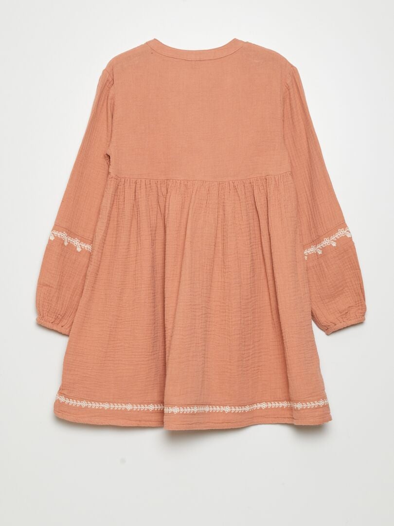 Vestido rosa - Kiabi