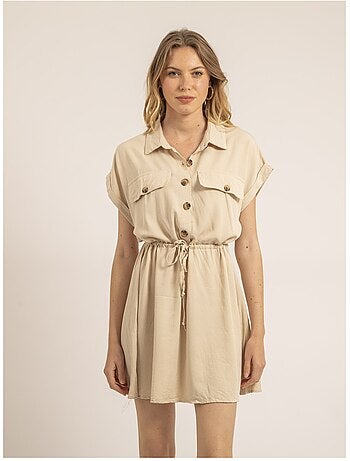 Vestido sahariano IBELLE