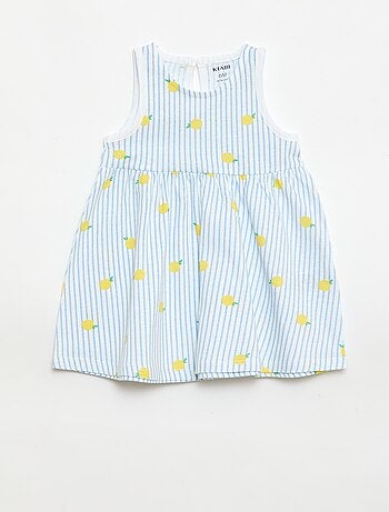 Vestido sin mangas con mensaje