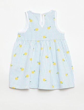 Vestido sin mangas con mensaje