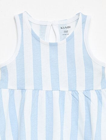 Vestido sin mangas con mensaje