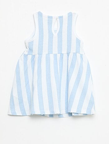 Vestido sin mangas con mensaje