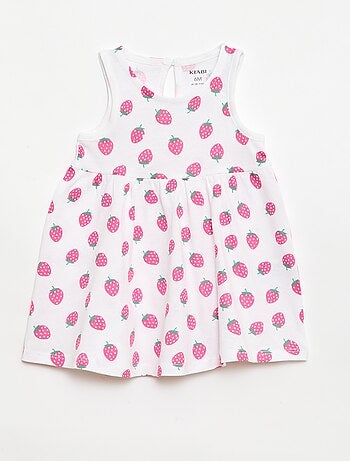 Vestido sin mangas con mensaje