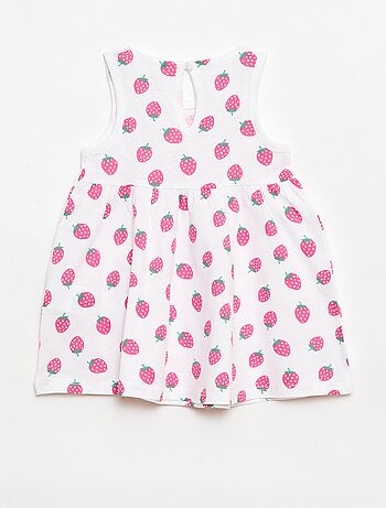 Vestido sin mangas con mensaje