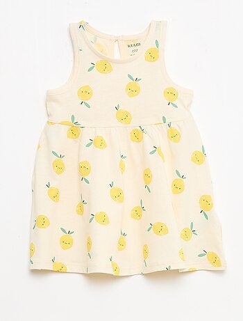 Vestido sin mangas con mensaje