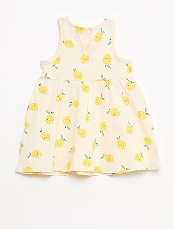 Vestido sin mangas con mensaje