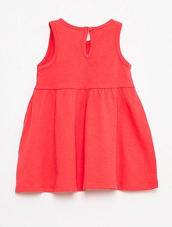 Vestido sin mangas con mensaje