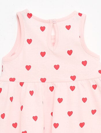 Vestido sin mangas con mensaje