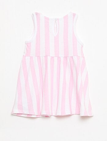 Vestido sin mangas con mensaje