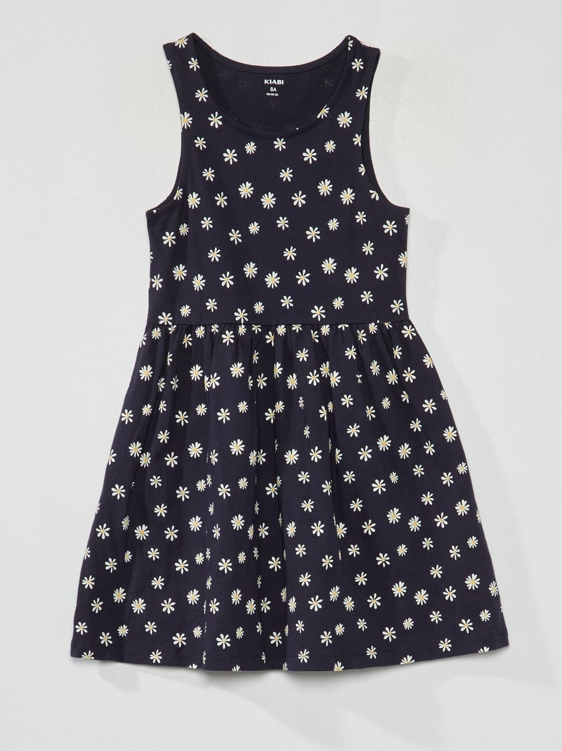Vestido sin mangas con motivos AZUL - Kiabi
