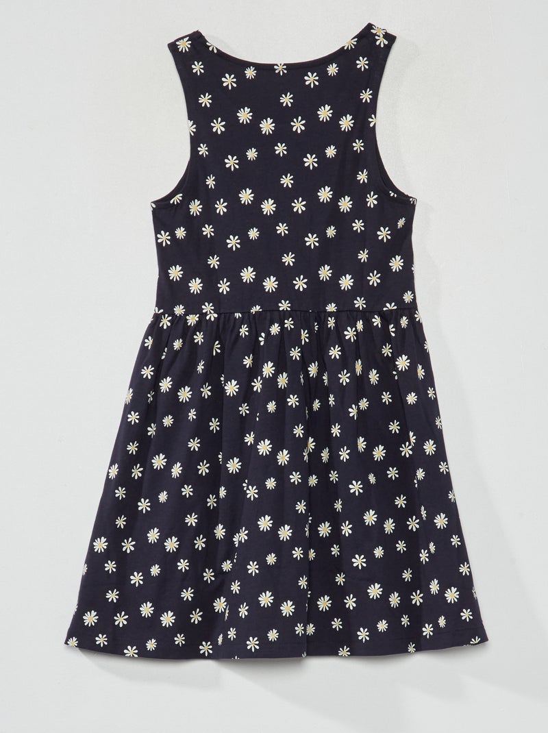 Vestido sin mangas con motivos AZUL - Kiabi
