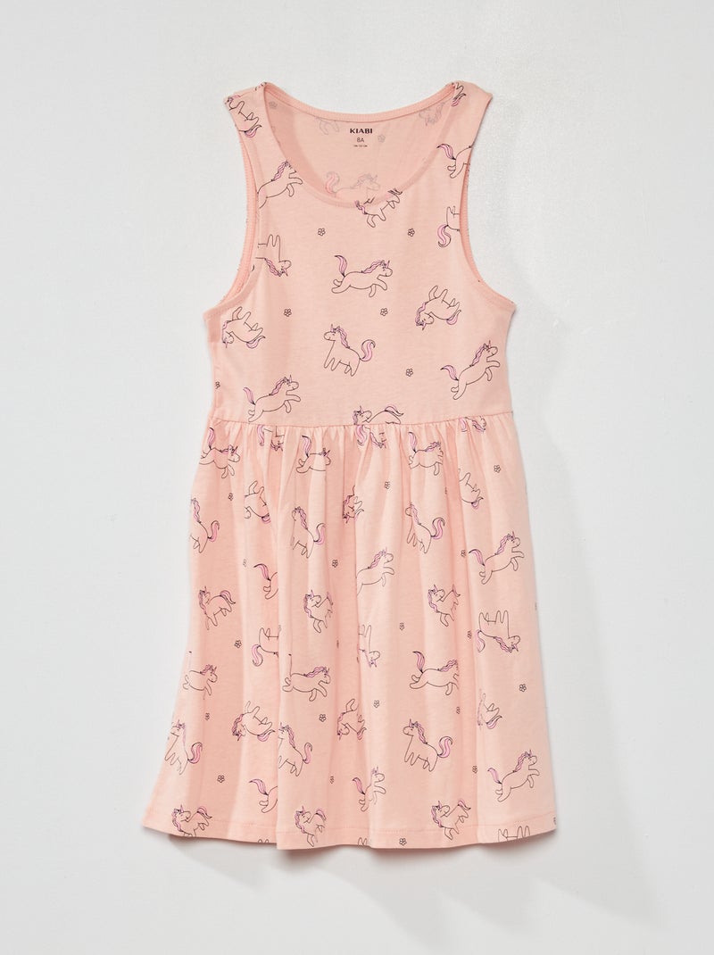Vestido sin mangas con motivos ROSA - Kiabi
