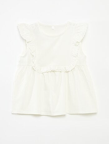 Vestido sin mangas con volantes - So Easy