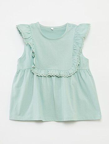 Vestido sin mangas con volantes - So Easy