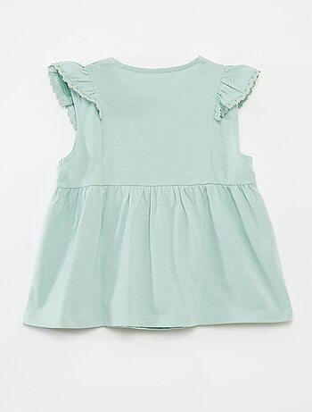 Vestido sin mangas con volantes - So Easy